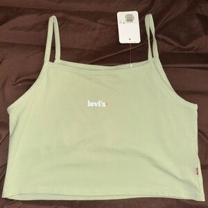 Levi's Women's Green Crop Top